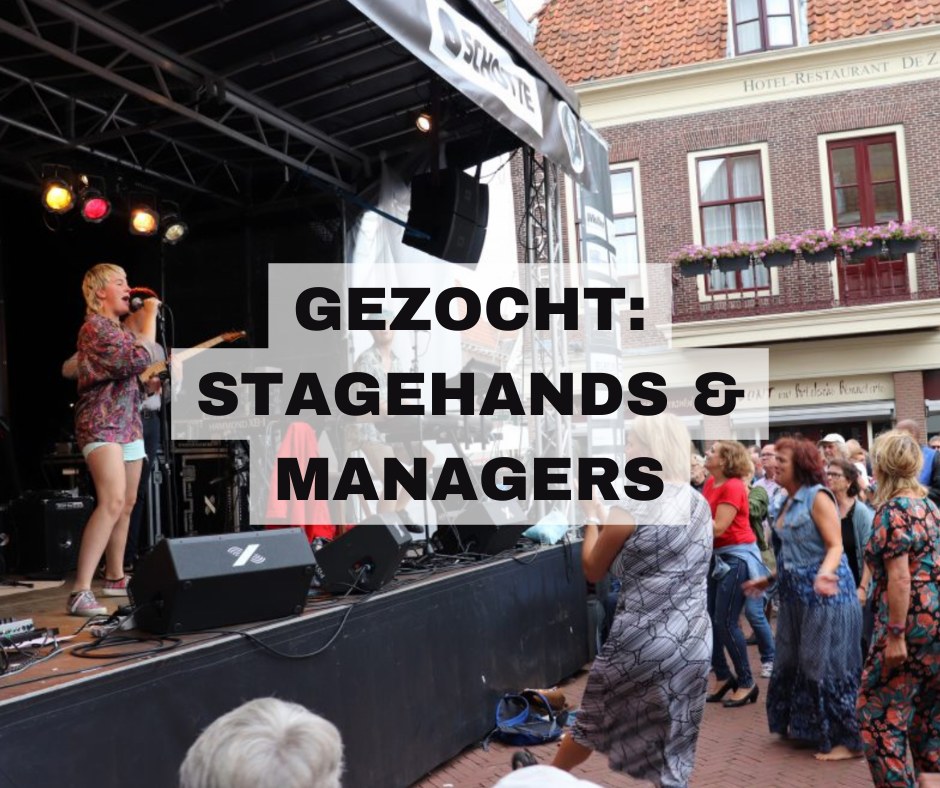 Stagehands en Stagemanagers gezocht